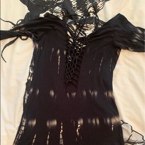 Edgy rocker style T-shirt